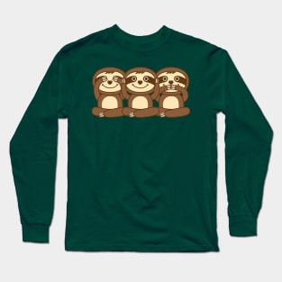 Sloths Long Sleeve T-Shirt